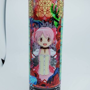 Puella Magi Madoka Magica// Prayer Candles// Kyubey// Madoka Kaname// Homura Akemi// Sayaka Miki// Mami Tomoe// Kyoko Sakura// Fandles image 3