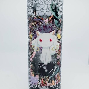 Puella Magi Madoka Magica// Prayer Candles// Kyubey// Madoka Kaname// Homura Akemi// Sayaka Miki// Mami Tomoe// Kyoko Sakura// Fandles image 2