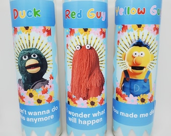 Don't Hug Me I'm Scared Inspired// Fandom Saint Candles// Red Guy// Duck// Yellow Guy// DHMIS// Creepy Show