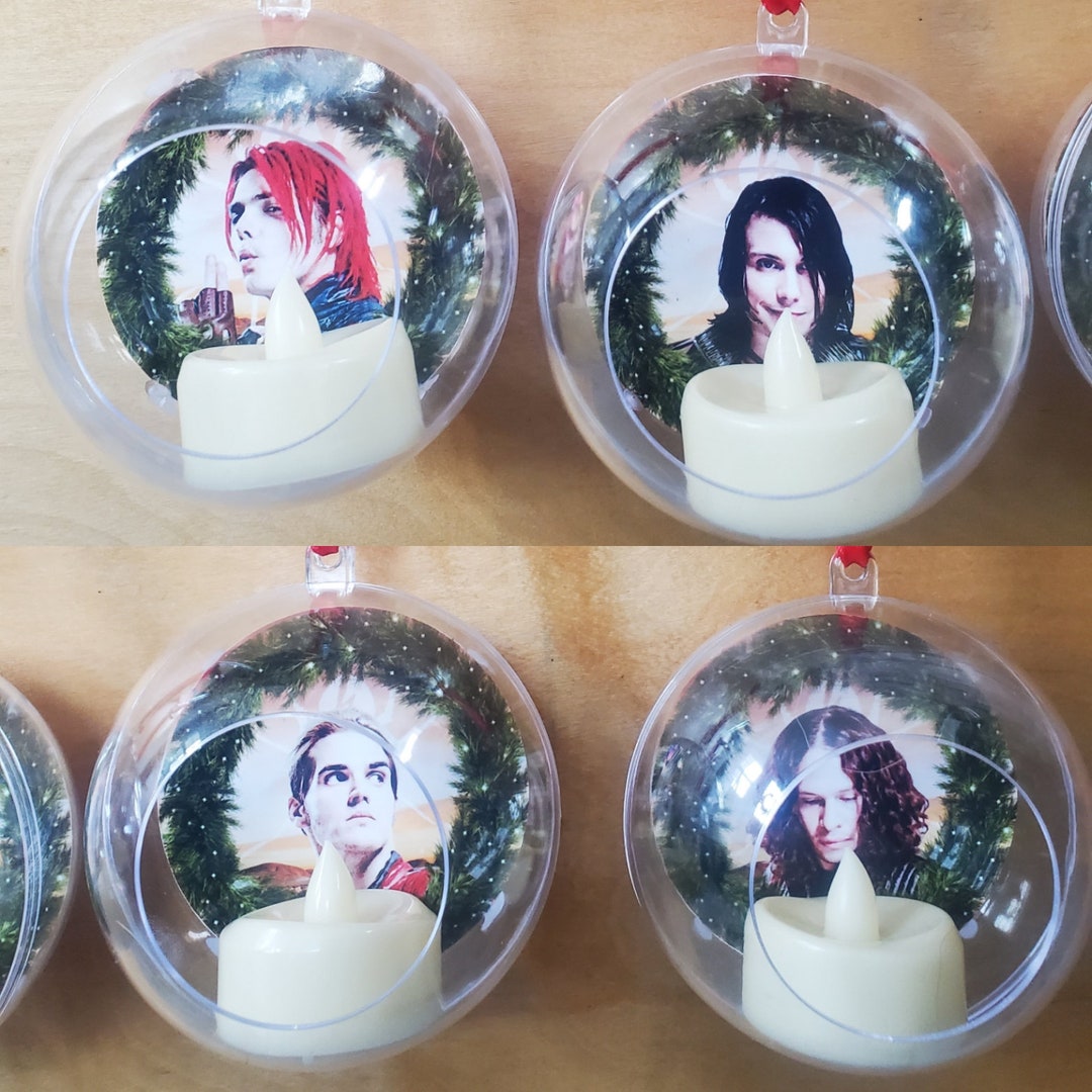 My Chemical Romance Candle Ornaments// Killjoys// Gerard Way// Etsy