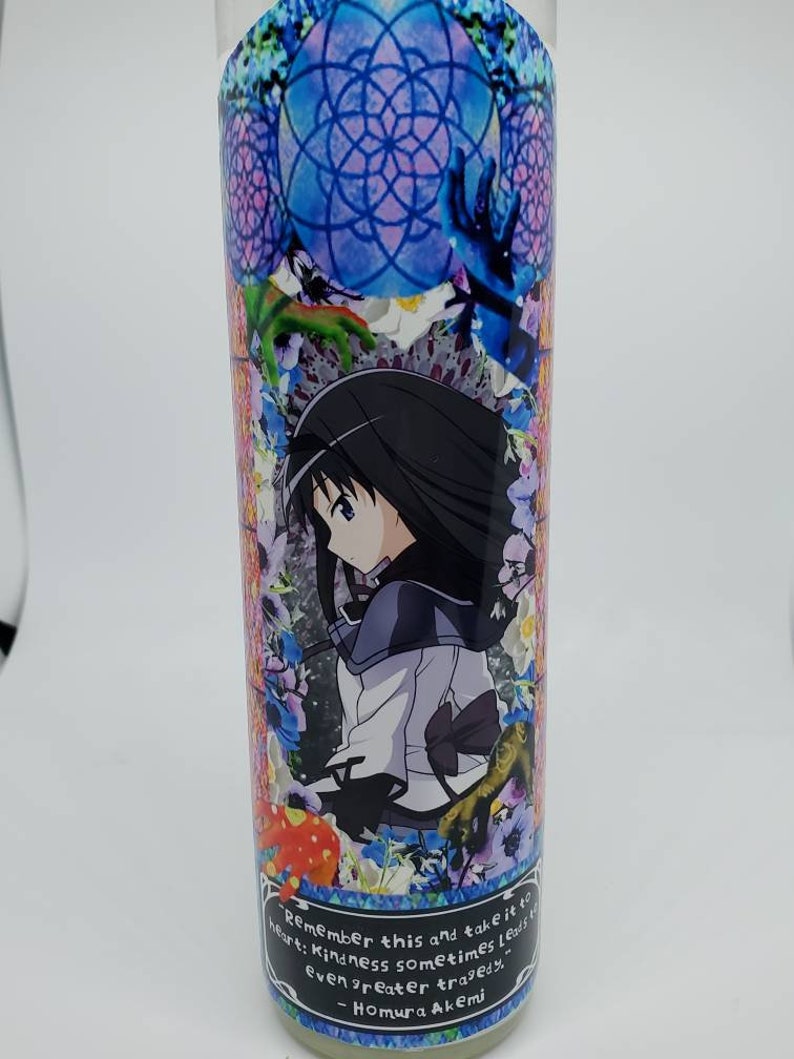 Puella Magi Madoka Magica// Prayer Candles// Kyubey// Madoka Kaname// Homura Akemi// Sayaka Miki// Mami Tomoe// Kyoko Sakura// Fandles image 4