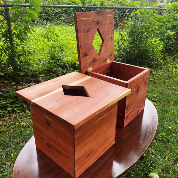 Cedar Yoni Steam Boxes | Yoni Steam Sauna Chair | MTO