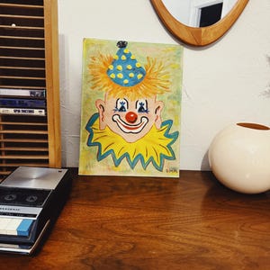 Clown Art 12x16