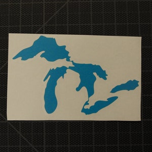 Great Lakes Decal how you will receive it