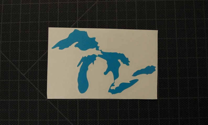 Great Lakes Decal how you will receive it