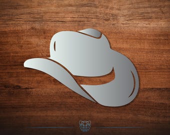 Cowboy Hat Decal: Western Car/Wall Sticker