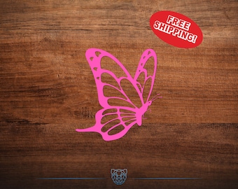 Butterfly Vinyl Decal - Multiple Colors and Sizes