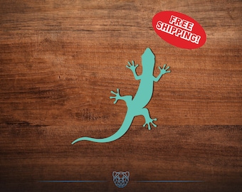 Lizard Vinyl Decal - Multiple Colors and Sizes