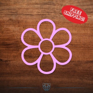 Flower Car Decal - Multiple Colors and Sizes Available -  Vinyl Decal, Sunflower, Daisy Car Decal, Carnations