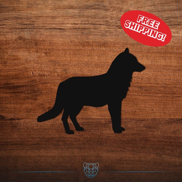 Wolf Wall Decal Etsy