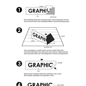 Decal Installation Instructions