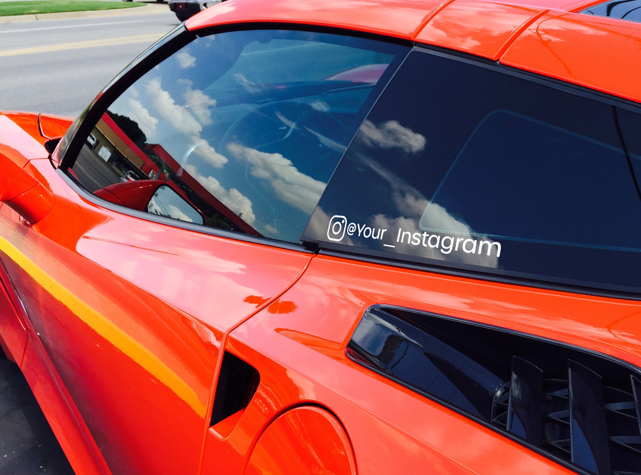 Instagram Decal Instagram Car Decal Window Decal Etsy Canada