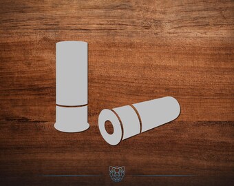 Shotgun Shells Vinyl Decal - Choose Your Color and Size