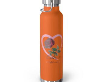 Percy Jackson Camp Half Blood Cabin 10 (Aphrodite) Copper Vacuum Insulated Bottle, 22oz