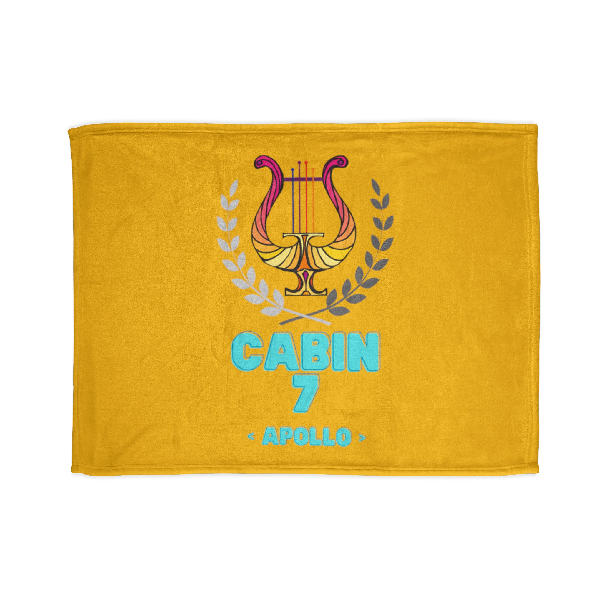 Percy Jackson Camp Half Blood Cabin 7 (apollo) Yellow Soft Polyester ...