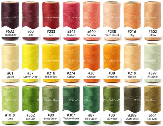 Filo Cerato Linhasita 0,5 Mm - Verde Pistacchio Per Micro Macramè (2000m Totali!) - Foto 6