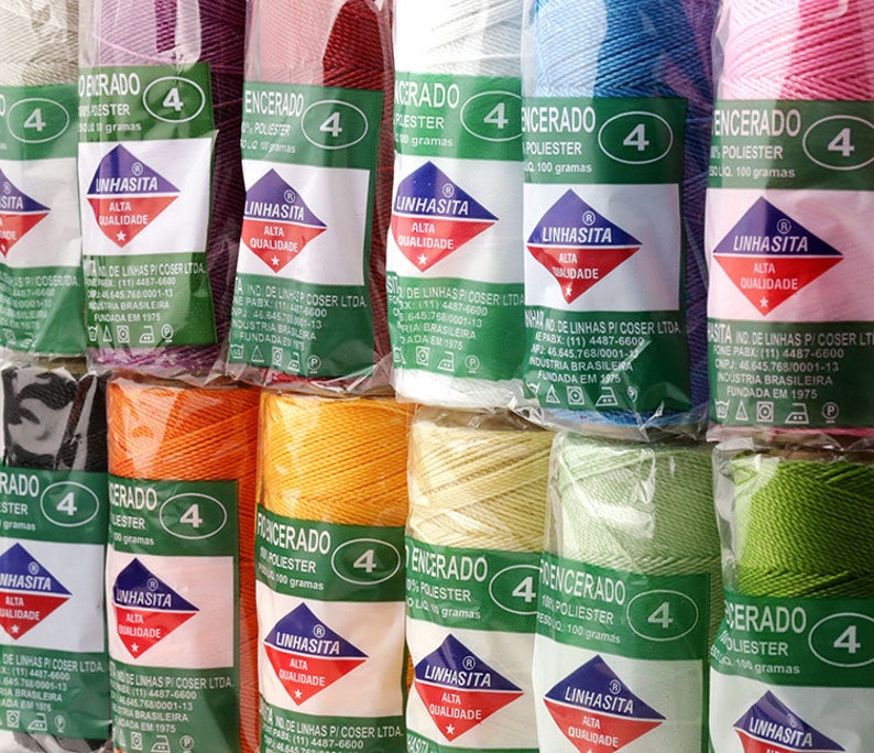 Beading Thread Twisted Leather Sewing Bracelet Wax Cord 188yd Linhasita 1mm Waxed Polyester Cord Macrame Knotting String Waxed Thread