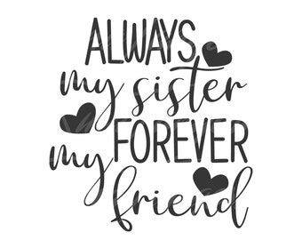 Sisters Quote Svg Etsy