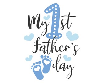 Download My First Fathers Day Etsy SVG, PNG, EPS, DXF File