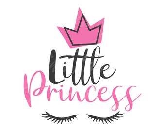 Little Princess Svg Etsy