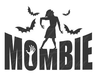 Mombie Svg Etsy