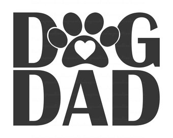 Download Dog Dad Svg Etsy
