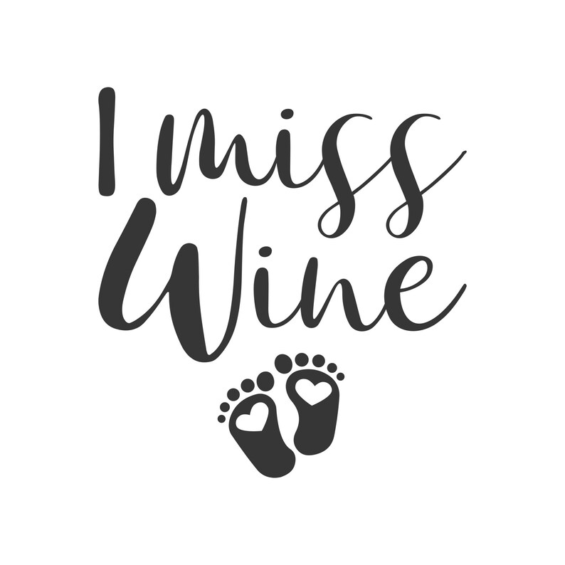 Download I miss wine svg mom life svg mom svg wine svg png dxf Cutting | Etsy