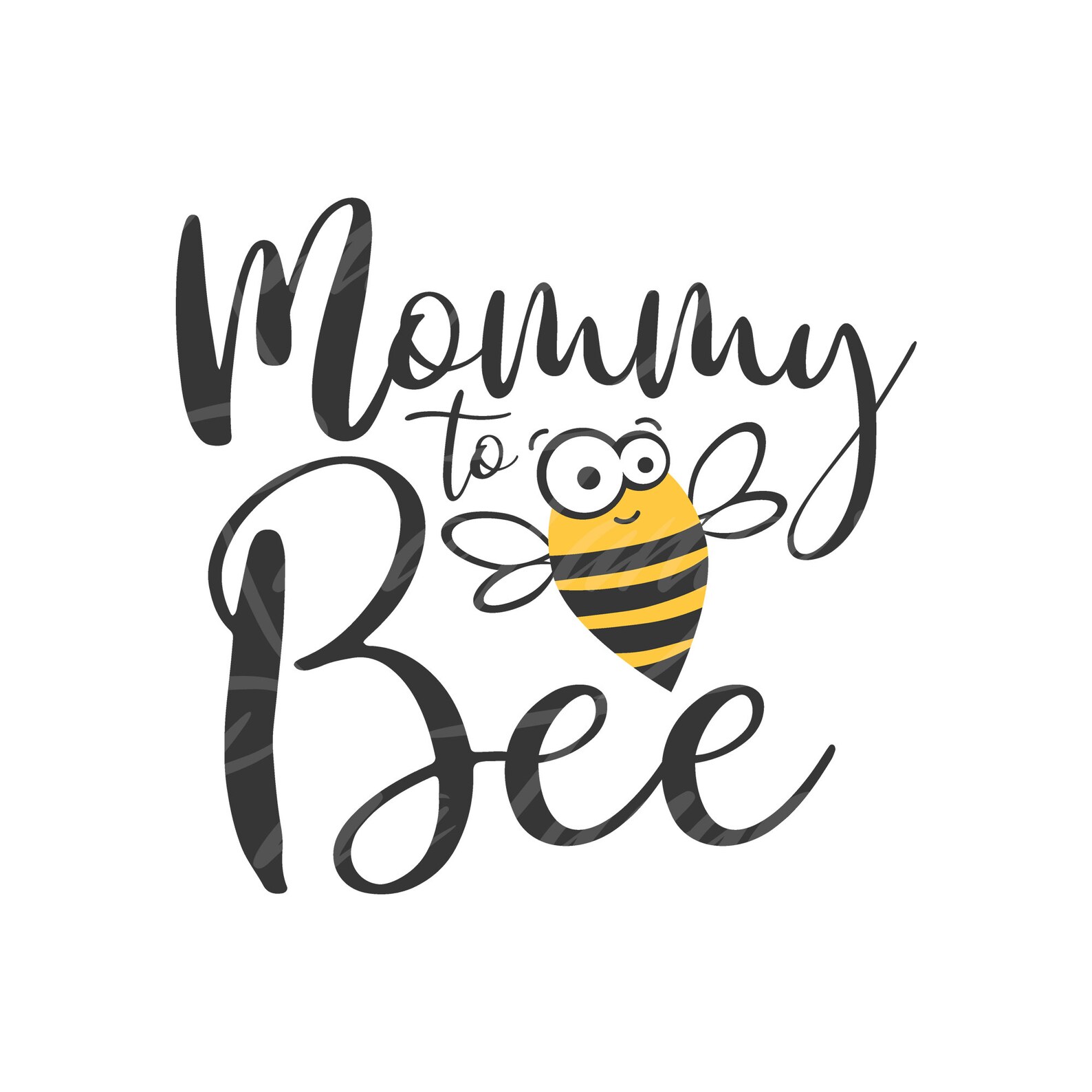 Mommy to bee svg png dxf jpeg ai cutting files bee clipart | Etsy