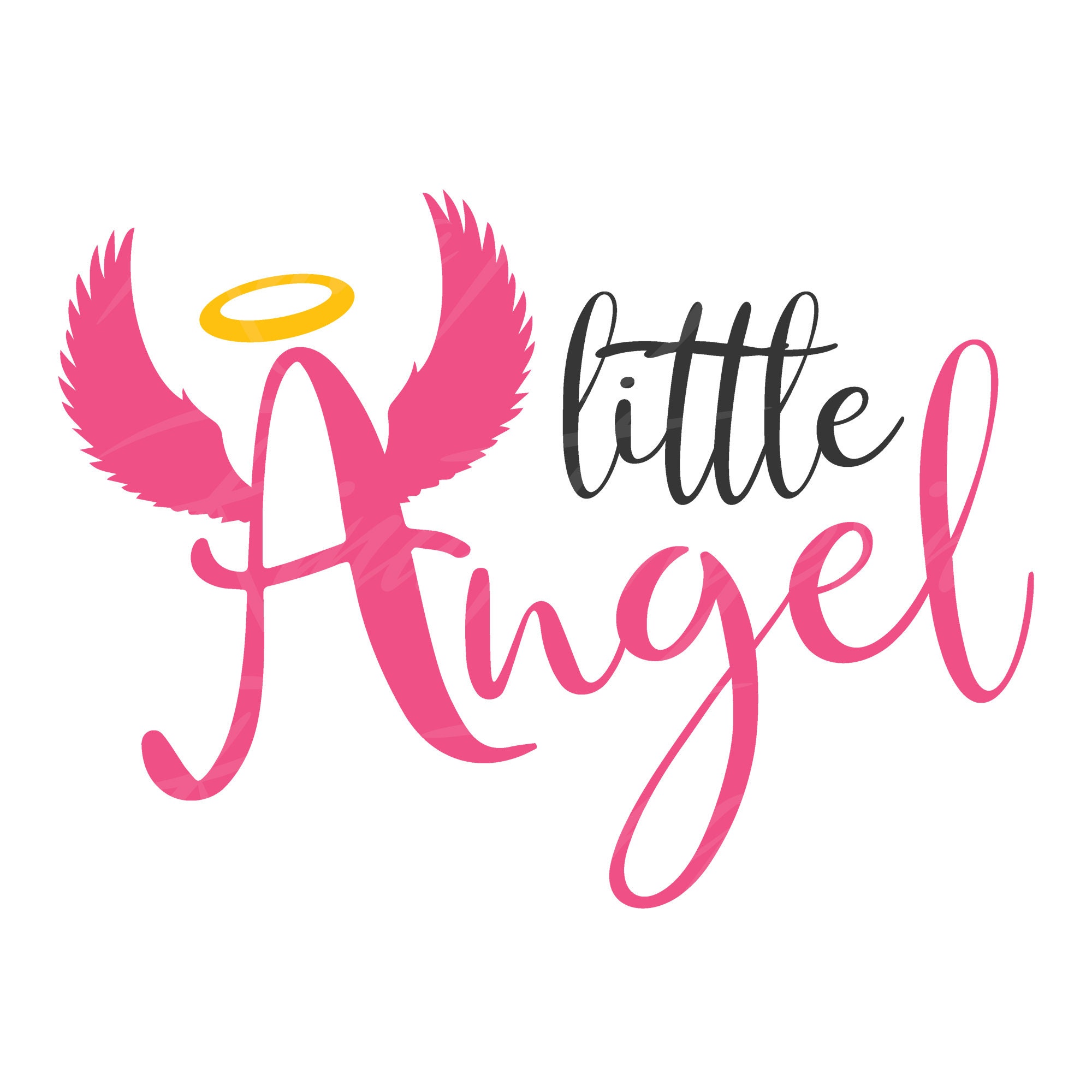 Download Little Angel Svg Baby Svg Baby Shower Svg Newborn Svg Png Dxf Etsy