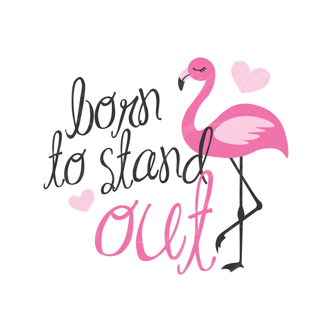 Né pour se démarquer SVG flamant rose SVG png DXF coupe Etsy Né pour se démarquer SVG flamant rose SVG png DXF coupe Etsy