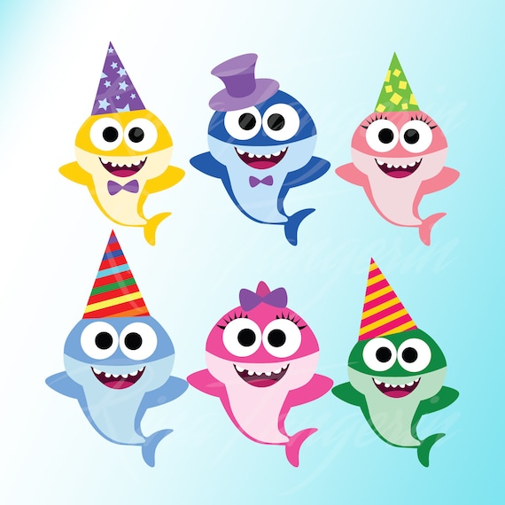 Download Baby Shark SVG PNG Birthday sharks svg Baby shark with | Etsy