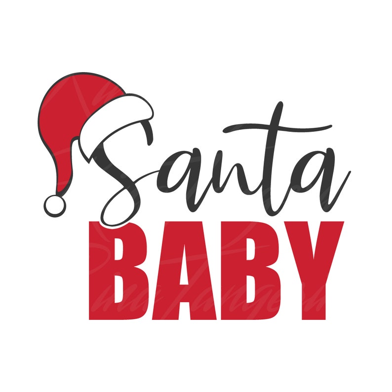 Download Santa baby svg santa svg baby svg christmas svg png dxf | Etsy