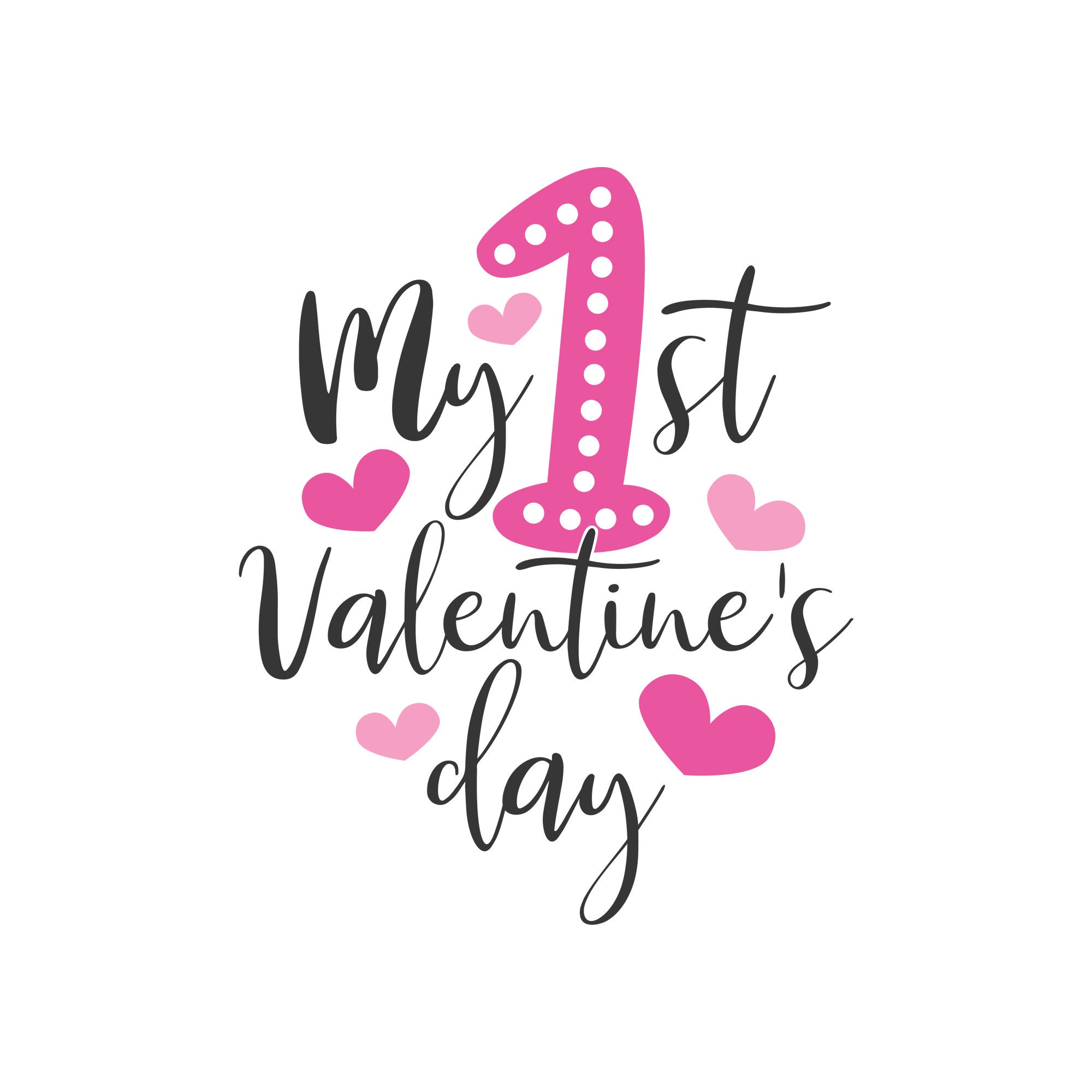 Download My First Valentine S Day Svg Baby Svg Png Dxf Cutting Etsy