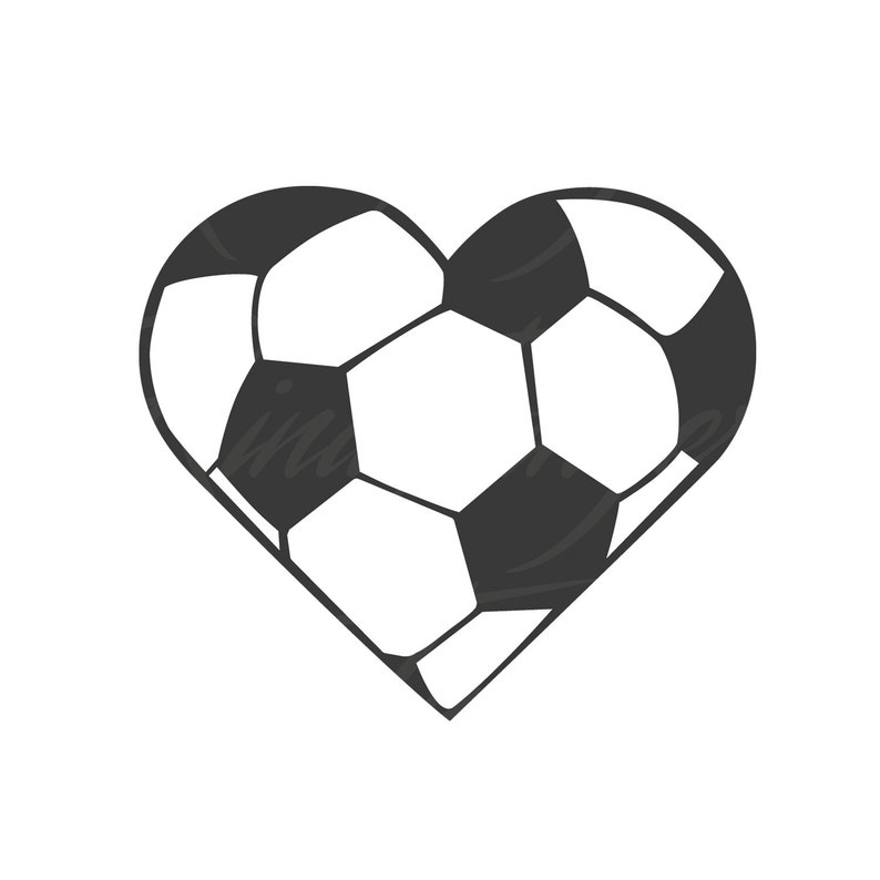 Download Soccer Heart svg Soccer ball SVG soccer SVG football svg ...