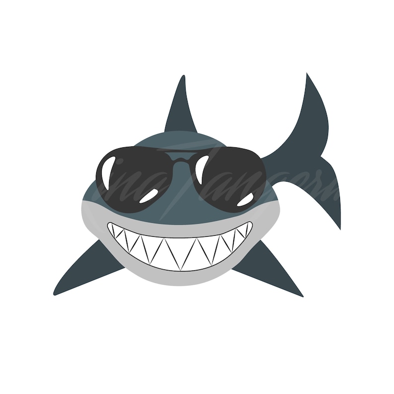 Download Clip Art Art Collectibles Shark With Glasses Svg Baby Shark Svg Shark Svg Png Dxf Cutting Files Cricut Cute Svg Designs
