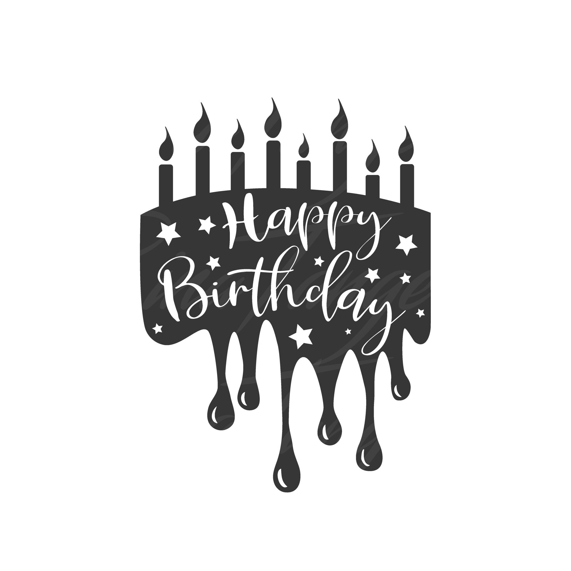 Download Happy birthday svg dripping cake svg cake svg dripping svg ...