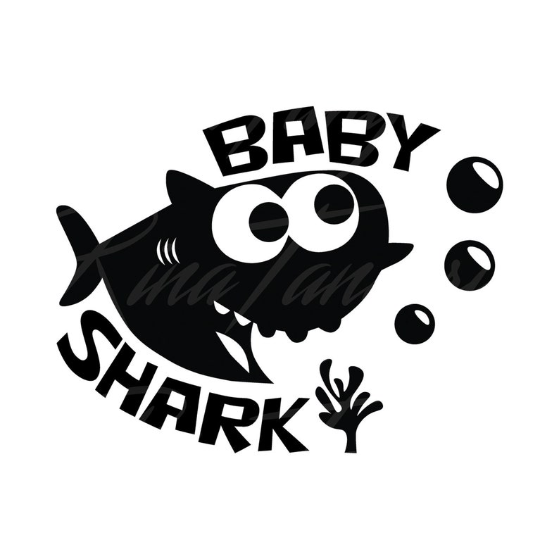 Free Free Baby Shark Svg Black And White 529 SVG PNG EPS DXF File