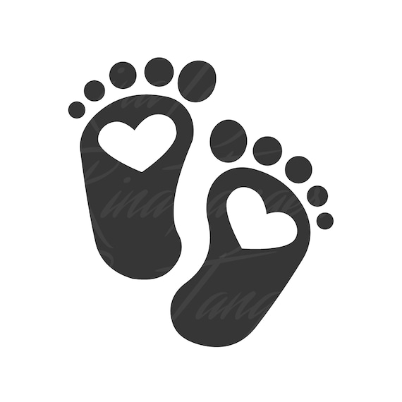 Download Baby Foot Svg Newborn Svg Baby Footprint Svg Maternity Svg Etsy