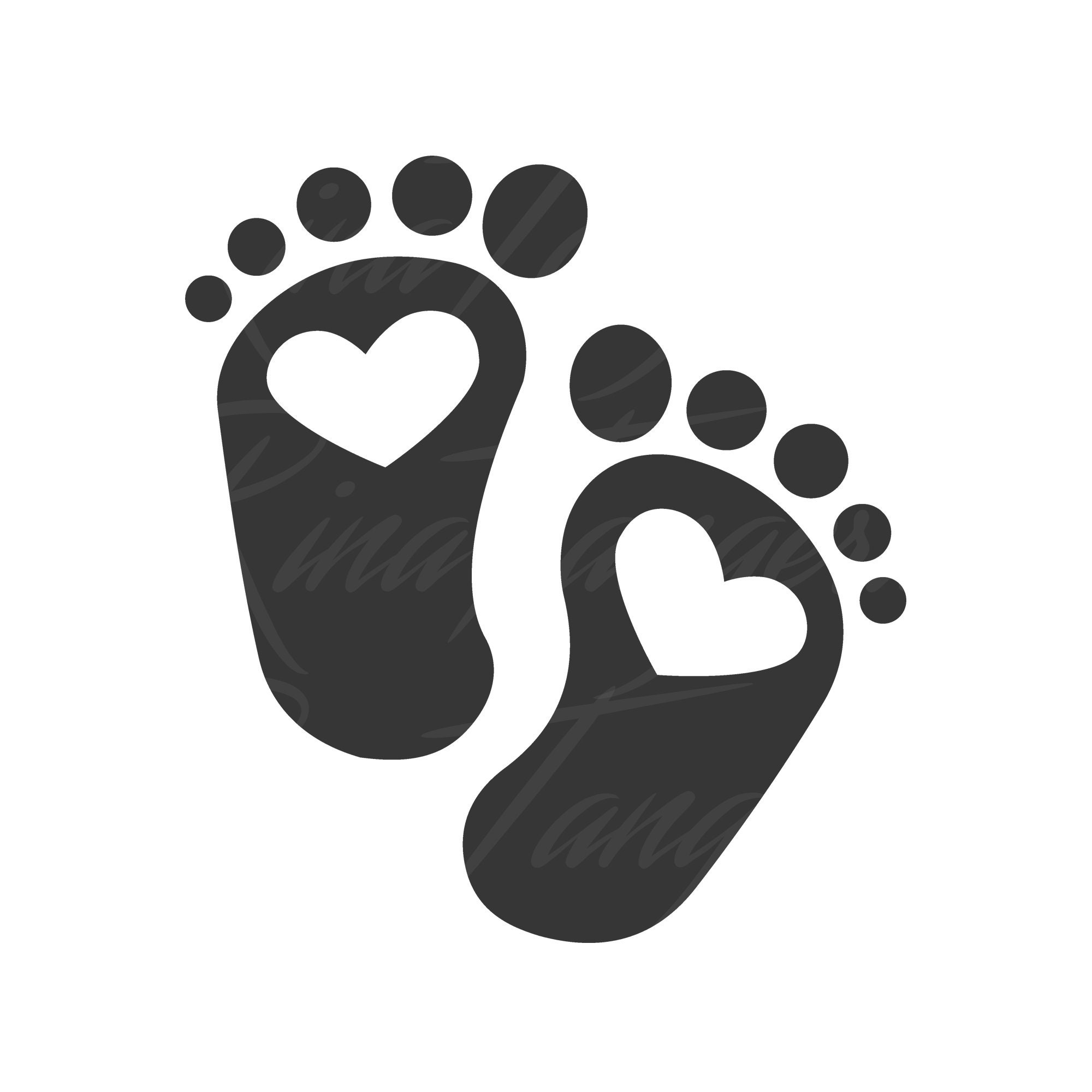 Download Baby Footprint svg baby SVG Cut table Design,svg,dxf,png ...