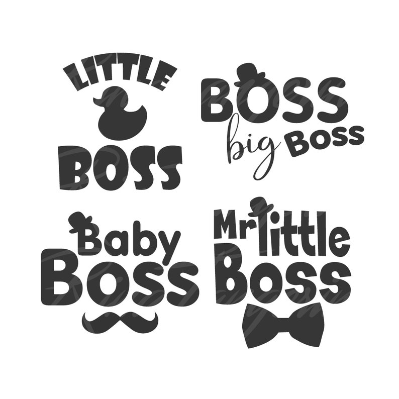 Little boss svg baby boss svg mr little boss svg png dxf image 0.