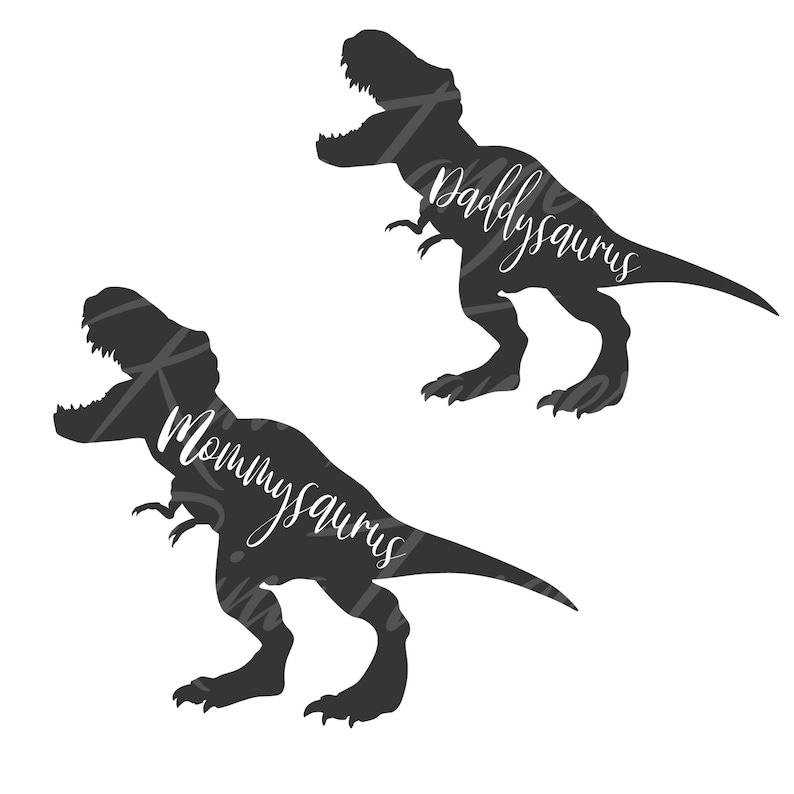 Download Family Dinosaurs svg mommysaurus daddysaurus babysaurus | Etsy