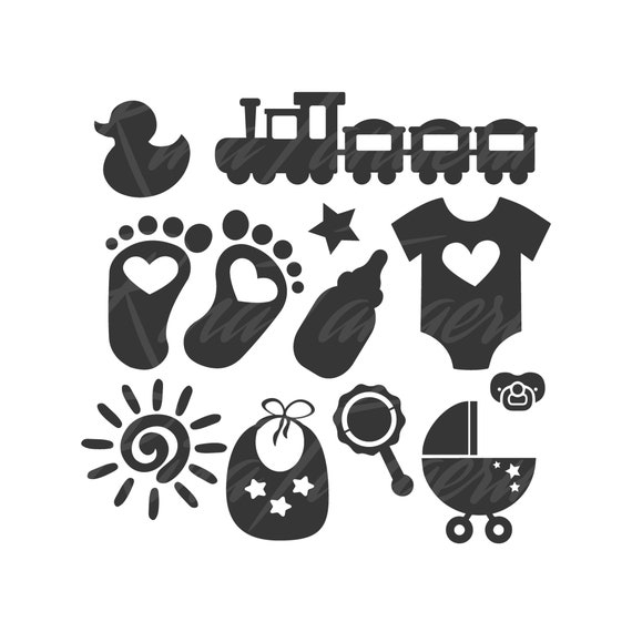 Download Baby Shower Svg Baby Svg Png Dxf Cutting Files Cricut Funny Etsy
