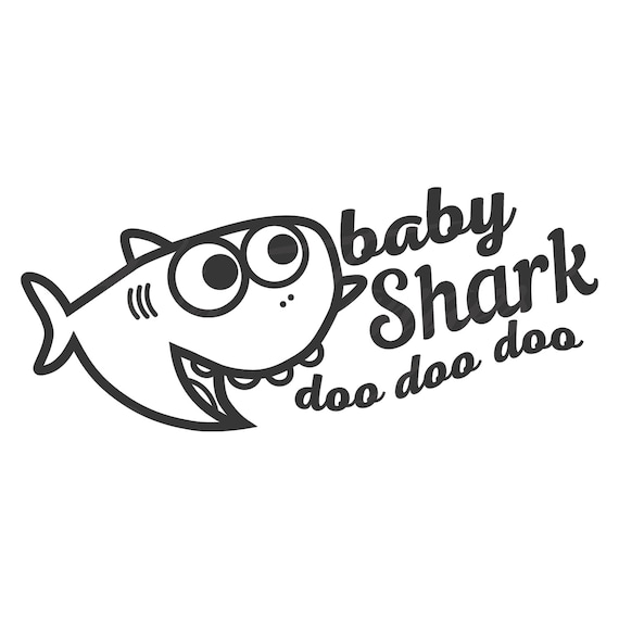 Baby Shark SVG png dxf Cutting files Cricut Cute svg ...