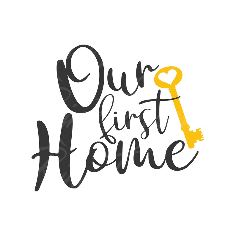 Download Our first home svg home svg png dxf Cutting files Cricut ...