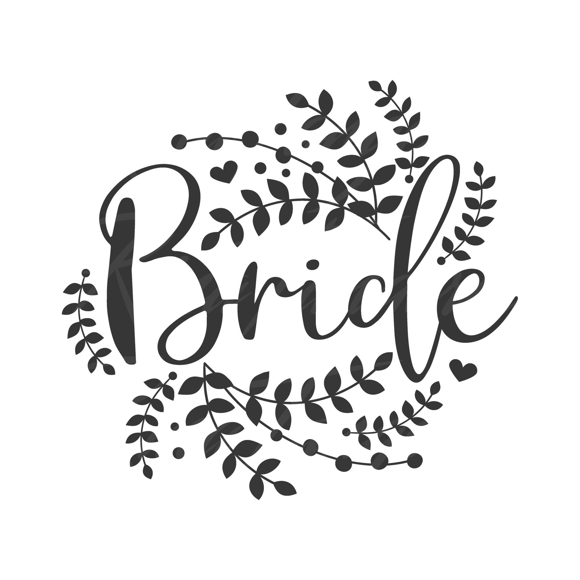 Bride Svg Wedding Svg Png Dxf Cutting Files Cricut Funny Cute Etsy