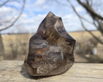 9) スモーキークォーツクリスタルフレーム - Etsy 日本