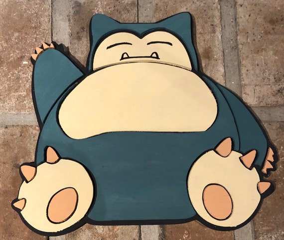 SNORLAX 2.5D Pokemon Customizable for Your Kids Super Cute Pokemon