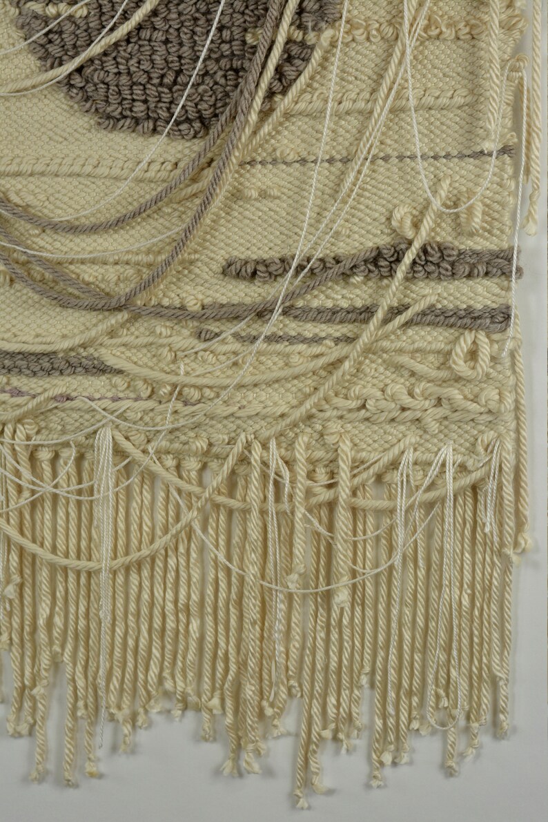 SALE Large Weaving Tapestry Yarn Wall Art Woven Wall Hanging Etsy