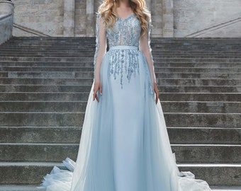 light blue dresses for wedding