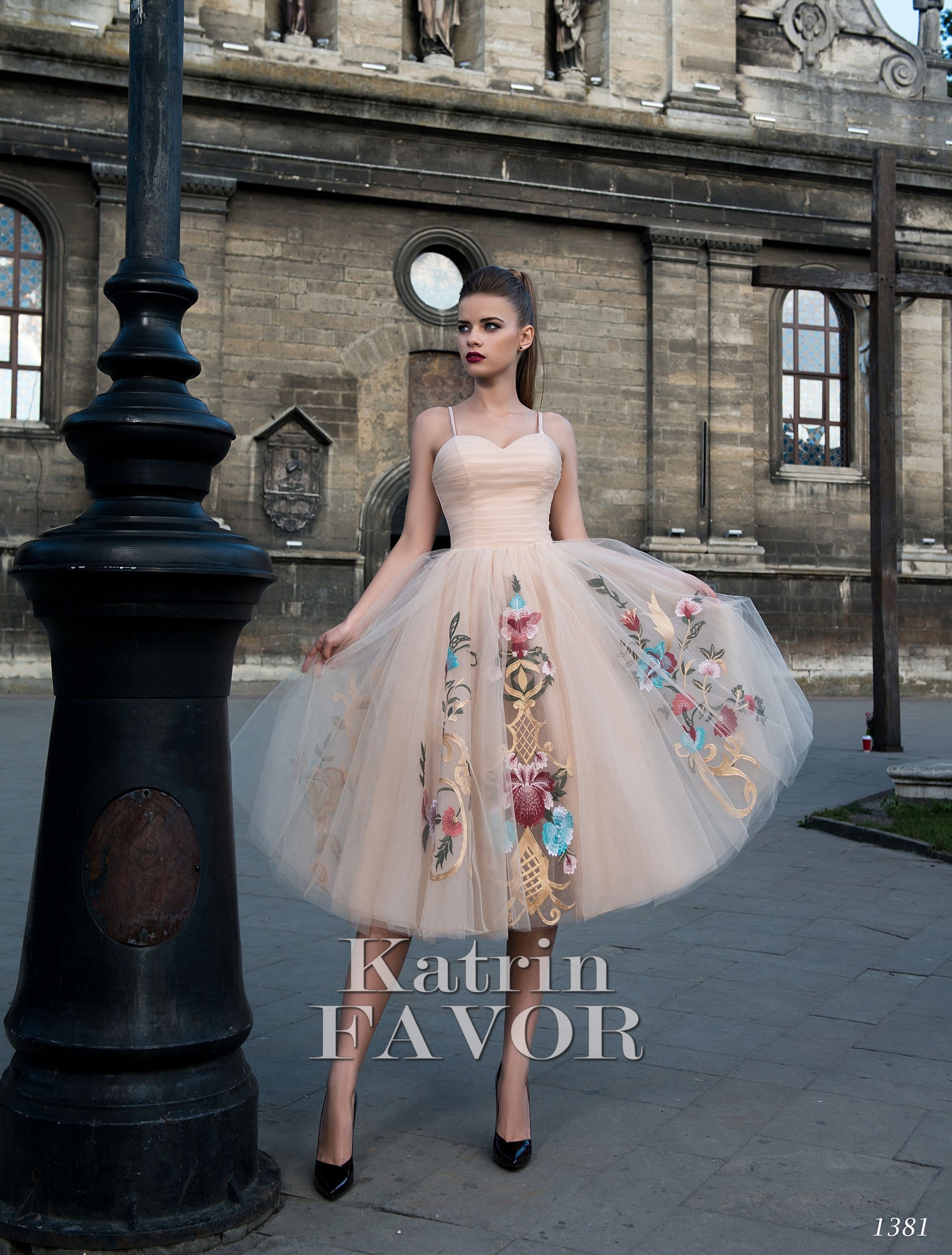 midi corset prom dress